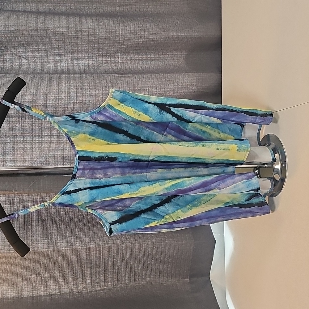 SHEIN Tank Top, Striped, Size XL